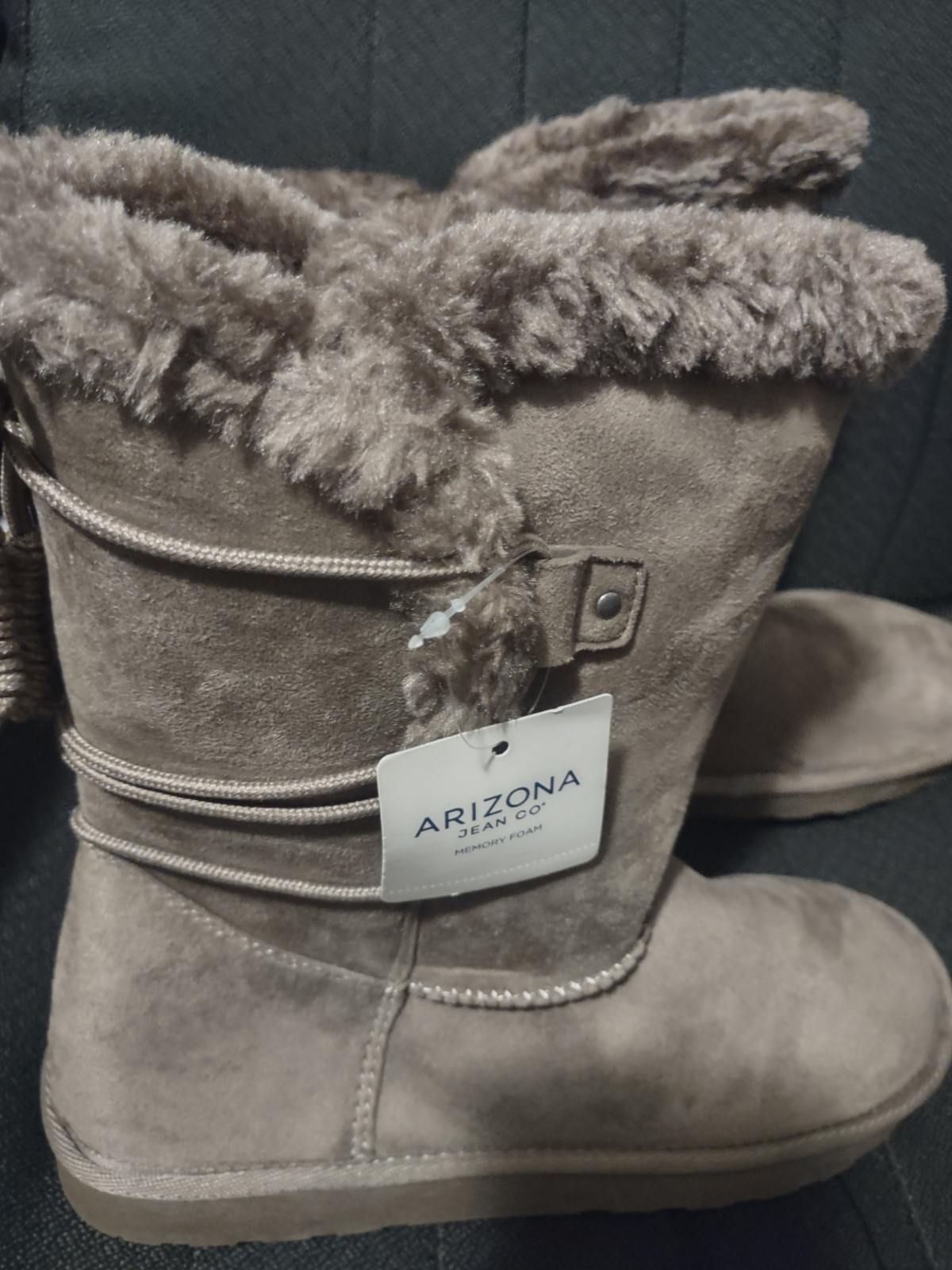 Gray Arizona Winter Boots