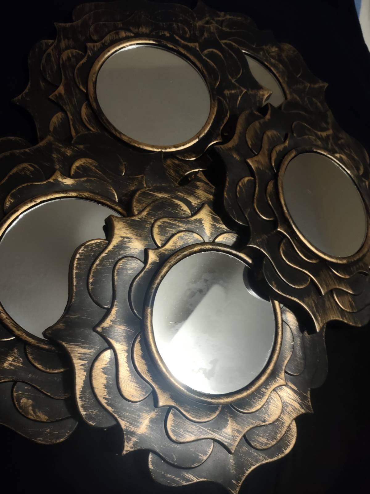 5 Piece Bronze Mirrors