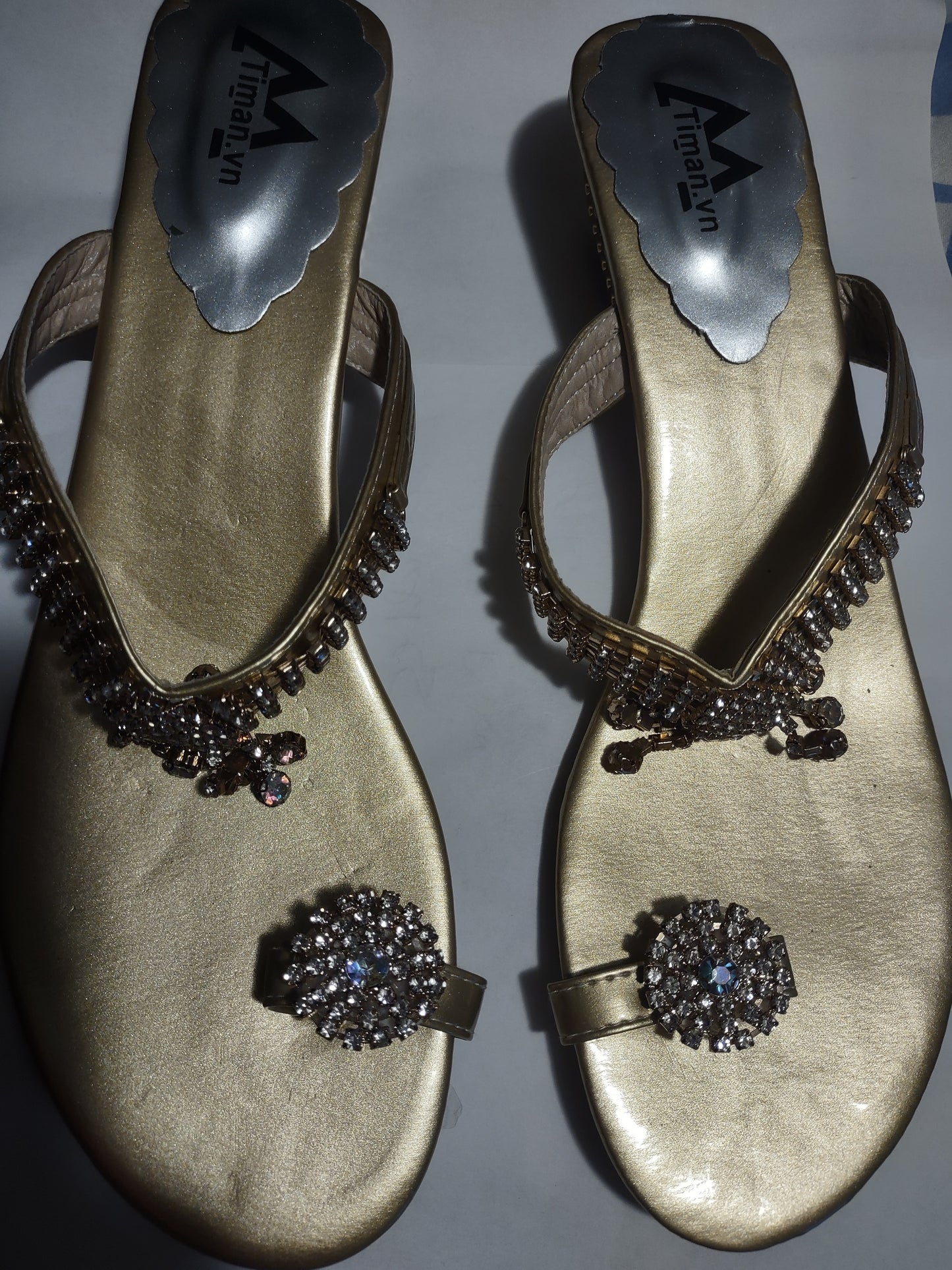 Beautiful Gold Toe Sandals for Women