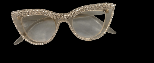 Blingy Elegant Cat Eye Reading Glasses