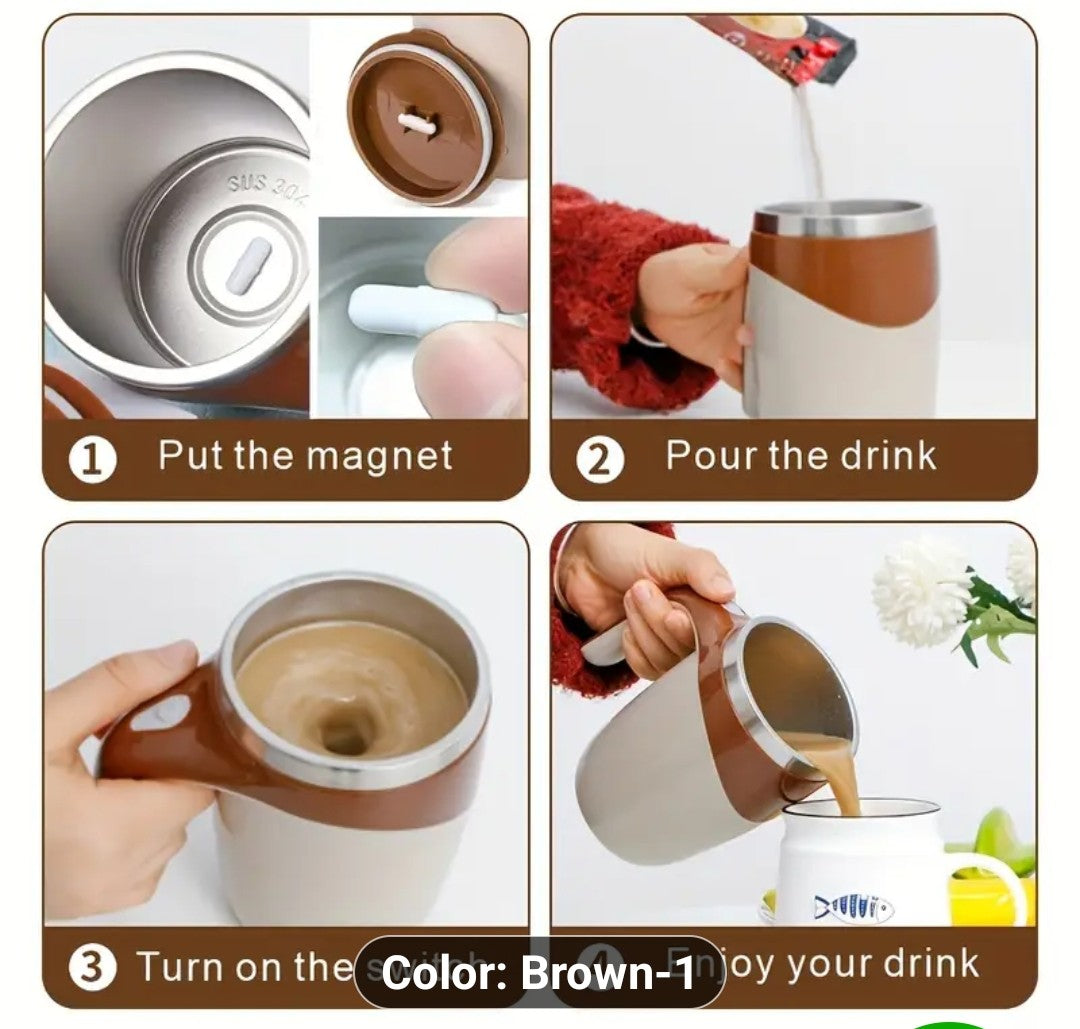 Self Stirring Coffee Cup